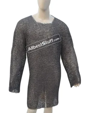 Extra Large Aluminum Maille Hauberk Round Riveted Chest 62